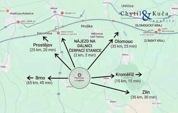 Prodej rodinného domu, Pavlovice u Kojetína, 160 m2