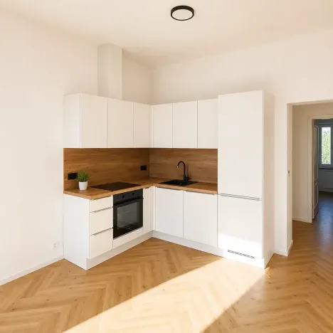 Pronájem bytu 2+kk, Praha - Smíchov, Hořejší nábřeží, 48 m2