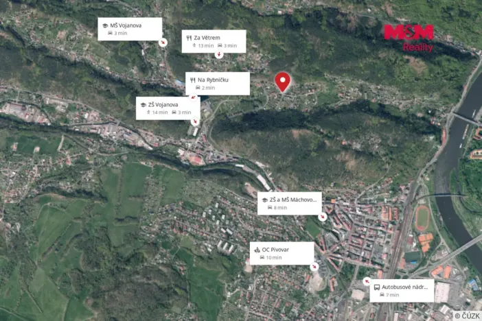 Prodej rodinného domu, Děčín, Pod Lesem, 90 m2