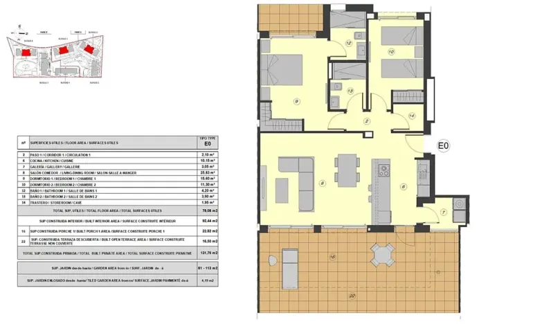 Prodej bytu 3+kk, Estepona, Španělsko, 81 m2