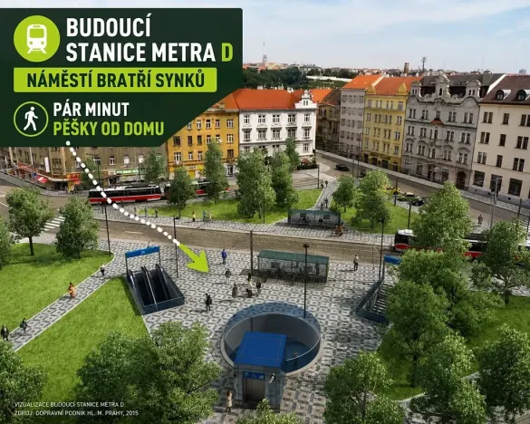 Prodej bytu 2+kk, Praha - Nusle, V Horkách, 41 m2