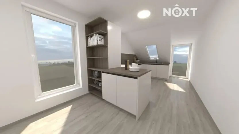 Prodej bytu 2+kk, Želechovice nad Dřevnicí, Nádražní, 76 m2