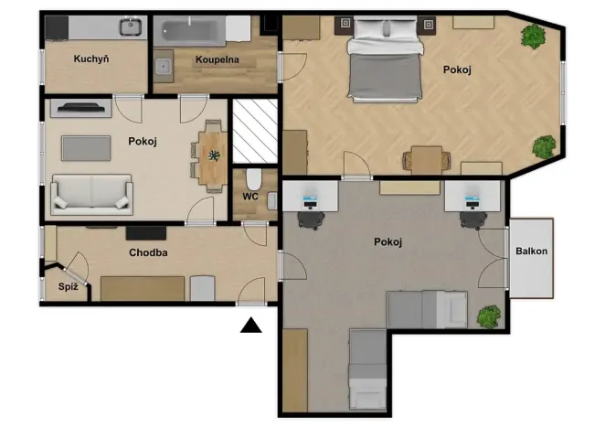 Prodej bytu 3+kk, Praha - Bubeneč, Rooseveltova, 94 m2
