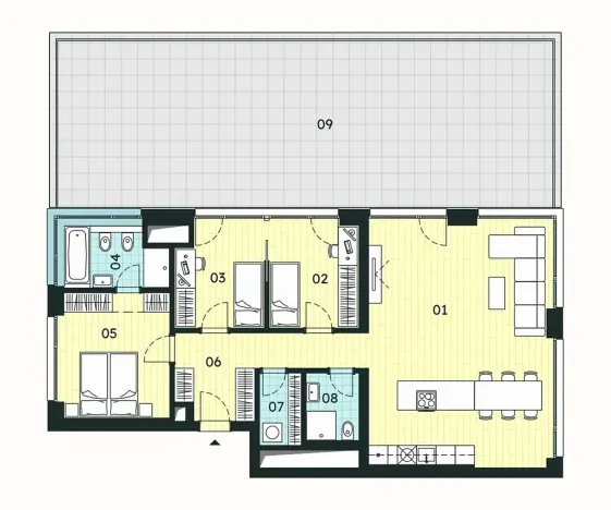 Prodej bytu 4+kk, Znojmo, 98 m2