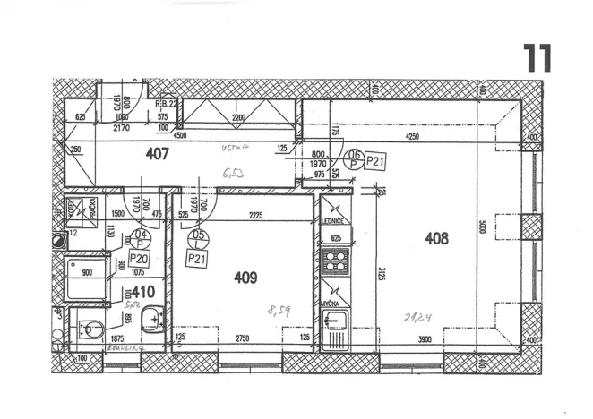 Prodej bytu 2+kk, Kladno, 43 m2