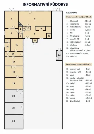 Prodej obchodního prostoru, Libomyšl, 634 m2