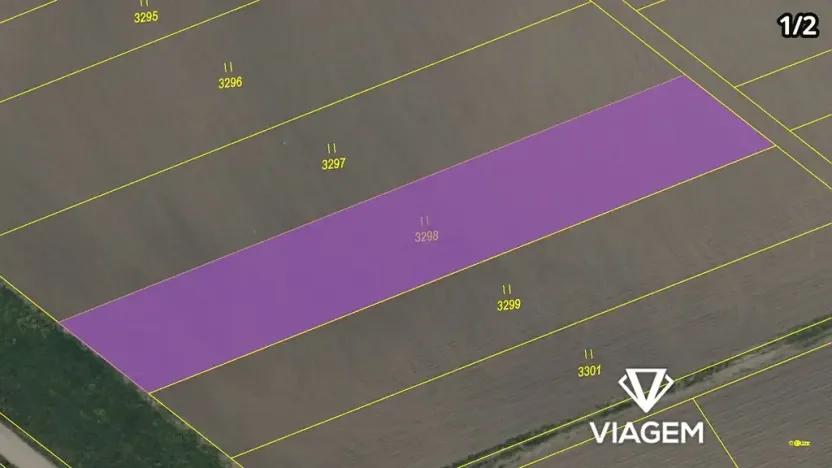 Prodej podílu pole, Moravský Písek, 1000 m2