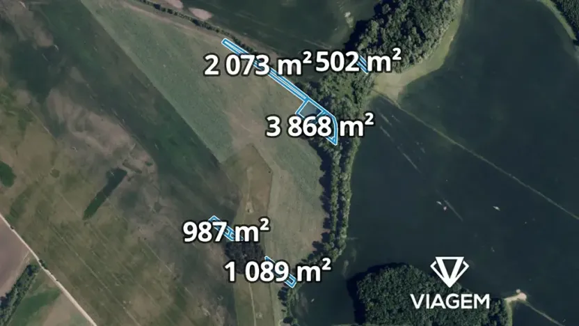 Prodej podílu pole, Přísnotice, 1419 m2