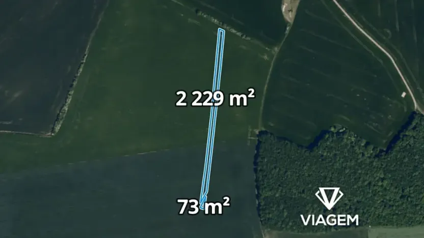 Prodej pole, Ostrožská Nová Ves, 2302 m2