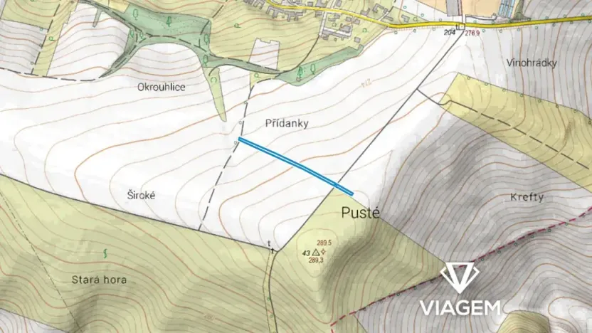 Prodej pole, Domanín, 2430 m2
