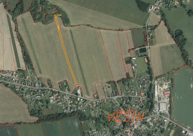 Prodej pozemku, Věšín, 5968 m2