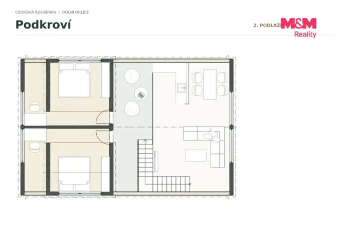 Prodej rodinného domu, Červená Voda - Dolní Orlice, 155 m2