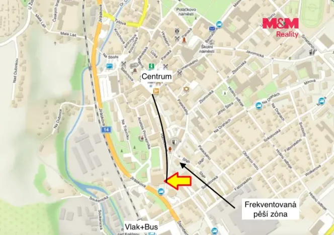 Pronájem obchodního prostoru, Rychnov nad Kněžnou, Havlíčkova, 291 m2