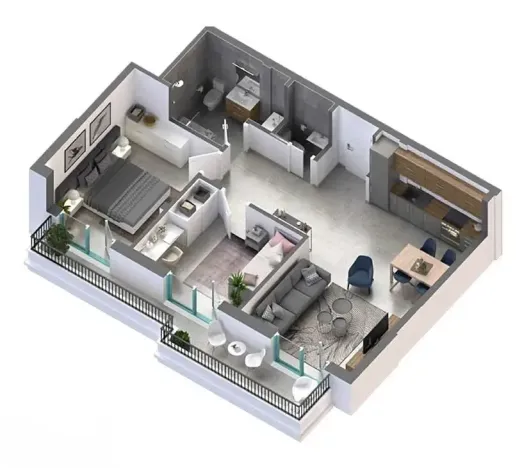 Prodej bytu 3+kk, Dobrota, Černá Hora, 104 m2