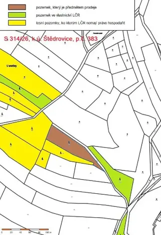 Prodej lesa, Čáslavsko, 3140 m2