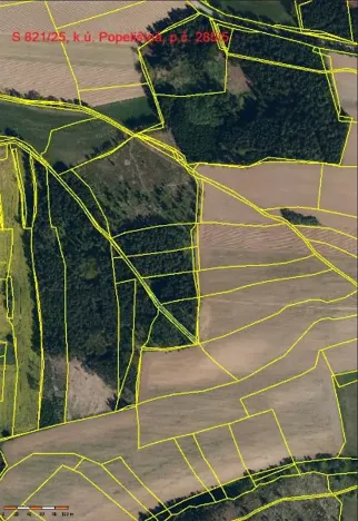 Prodej lesa, Červená Řečice, 1375 m2
