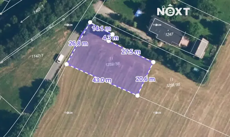 Prodej pozemku pro bydlení, Petrov nad Desnou, 977 m2