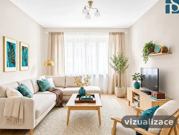 Prodej bytu 2+kk, Praha - Vysočany, Novovysočanská, 48 m2
