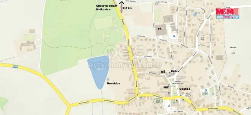 Prodej chaty, Neveklov - Mlékovice, 39 m2