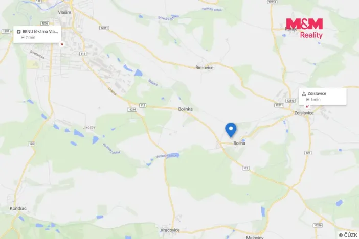 Prodej zemědělského objektu, Vlašim - Bolina, 3150 m2