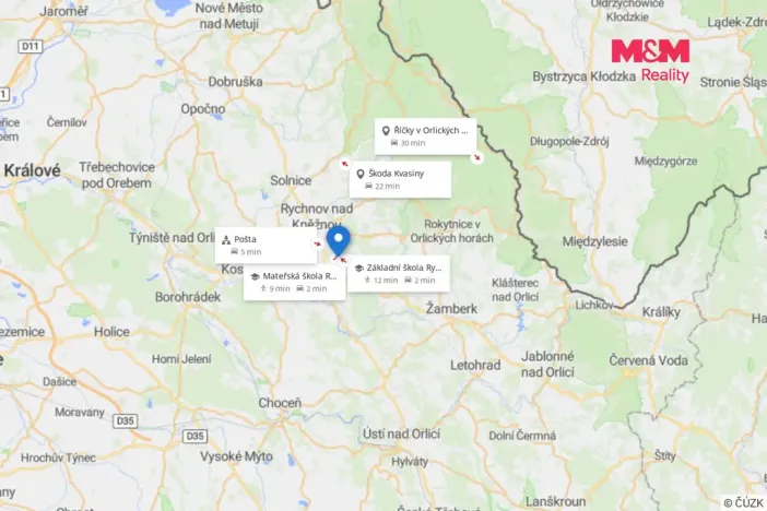 Prodej rodinného domu, Rychnov nad Kněžnou - Dlouhá Ves, 165 m2
