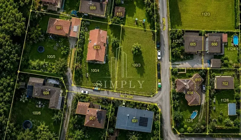 Prodej pozemku pro bydlení, Tehov, Na Uhlíři, 810 m2