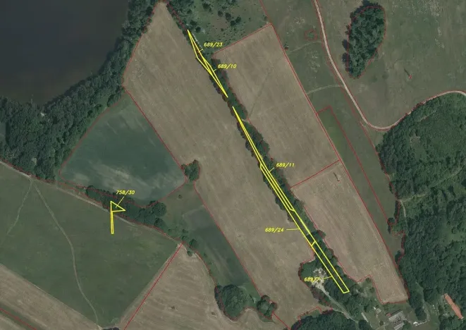 Prodej pozemku, Chlum u Třeboně - Žíteč, 3048 m2