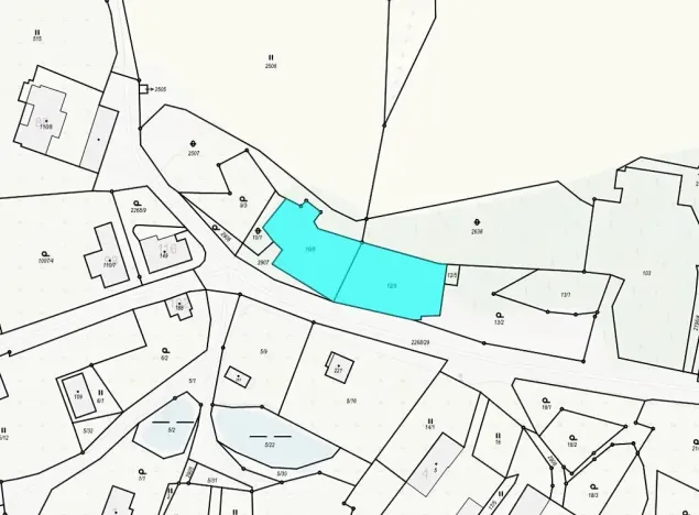 Dražba pozemku, Budišov nad Budišovkou, 1541 m2