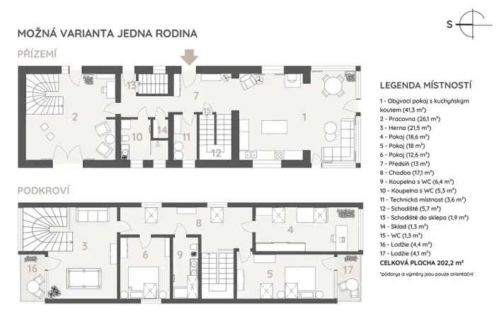 Prodej rodinného domu, Liteň, Chaloupecká, 204 m2
