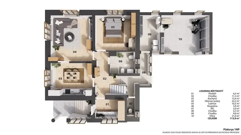 Prodej rodinného domu, Nýrov, 182 m2