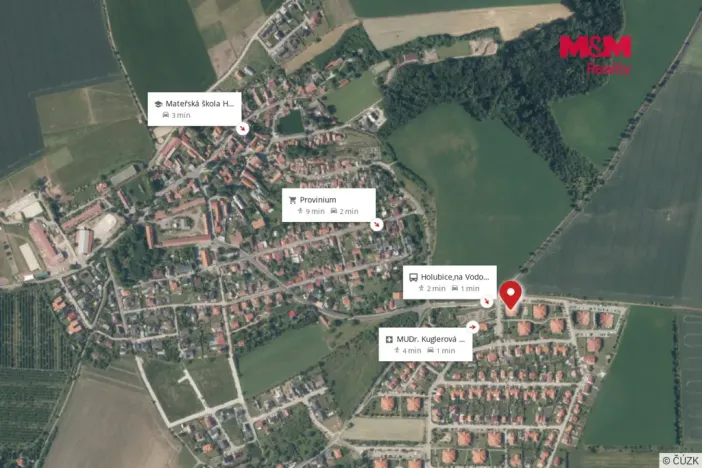 Prodej bytu 2+kk, Holubice - Kozinec, Platanová, 51 m2