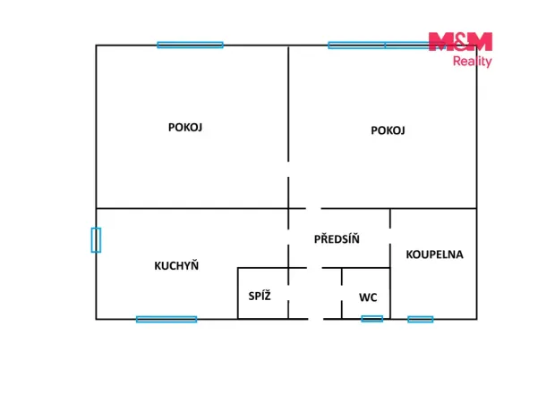 Prodej rodinného domu, Ostrava, Údernická, 55 m2