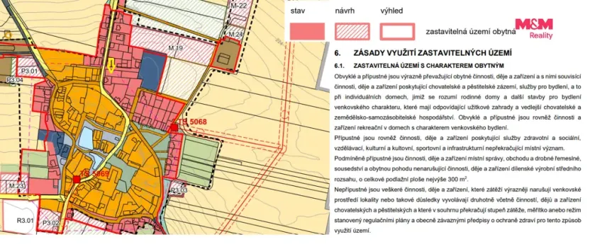 Prodej pozemku pro bydlení, Černuc - Miletice, 676 m2