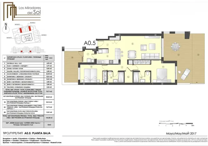 Prodej bytu 3+kk, Estepona, Španělsko, 90 m2