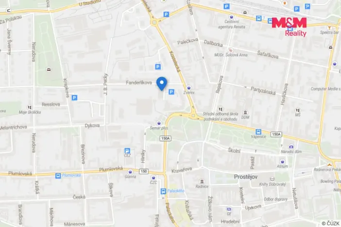 Prodej obchodního prostoru, Prostějov, Fanderlíkova, 59 m2