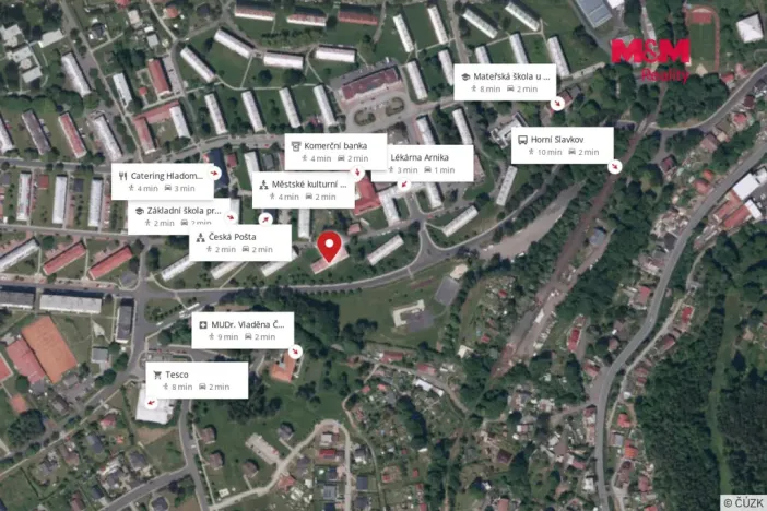 Prodej bytu 3+kk, Horní Slavkov, Poštovní, 48 m2