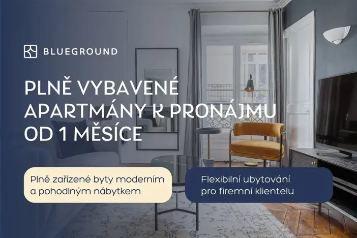 Pronájem bytu 2+kk, Praha - Holešovice, U Pergamenky, 63 m2