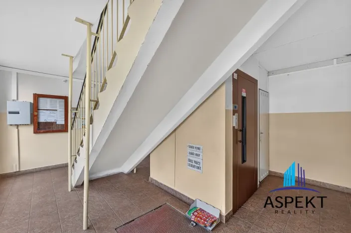 Pronájem bytu 1+kk, Praha - Podolí, Kaplická, 27 m2