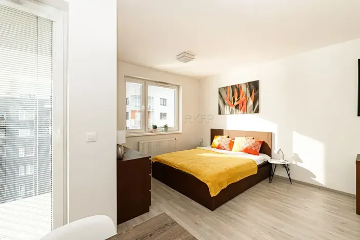 Pronájem bytu 1+kk, Praha - Vysočany, Strnadových, 33 m2