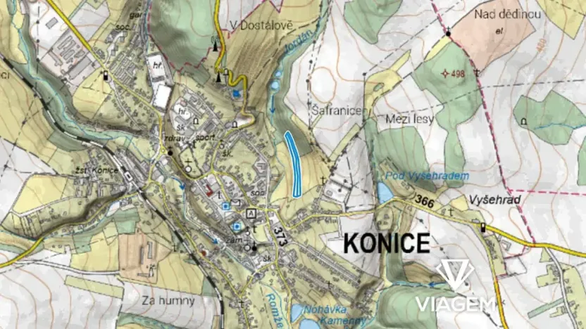 Prodej podílu pole, Konice, 2447 m2