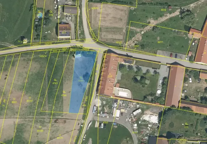 Prodej pozemku pro bydlení, Dnešice, 878 m2