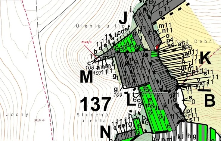 Dražba lesa, Pavlovice u Přerova, 140 m2