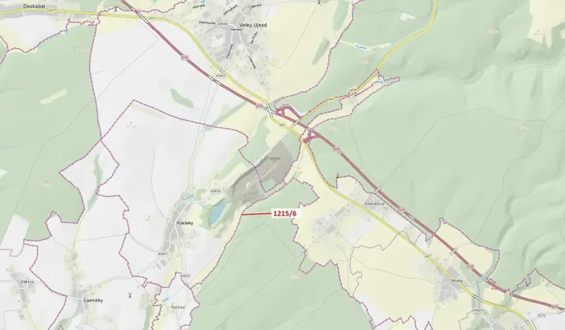 Dražba lesa, Výkleky, 112 m2