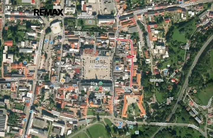 Prodej bytu 3+1, Moravská Třebová, Zámecká, 72 m2