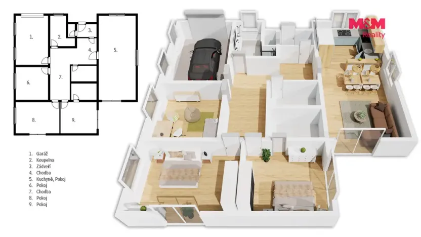 Prodej rodinného domu, Letohrad, U Valu, 165 m2
