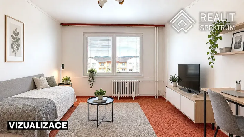 Pronájem bytu 1+1, Ústí nad Orlicí, Popradská, 35 m2