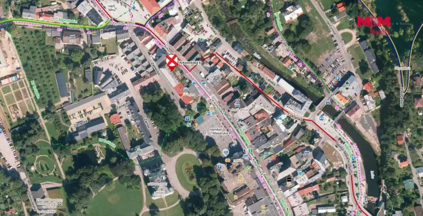 Pronájem bytu 3+1, Vrchlabí, Krkonošská, 55 m2