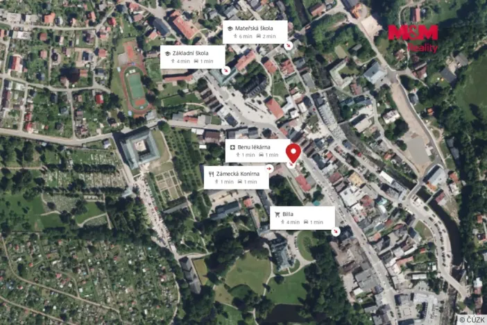 Pronájem bytu 3+1, Vrchlabí, Krkonošská, 55 m2