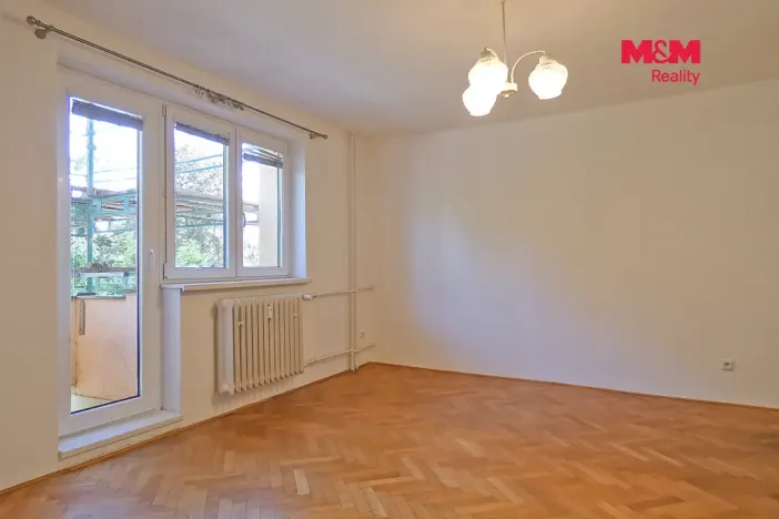 Pronájem bytu 3+1, Kutná Hora - Hlouška, Puškinská, 58 m2