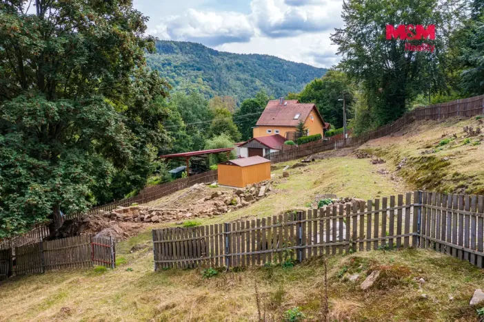 Prodej pozemku pro bydlení, Děčín - Děčín XV-Prostřední Žleb, 1095 m2